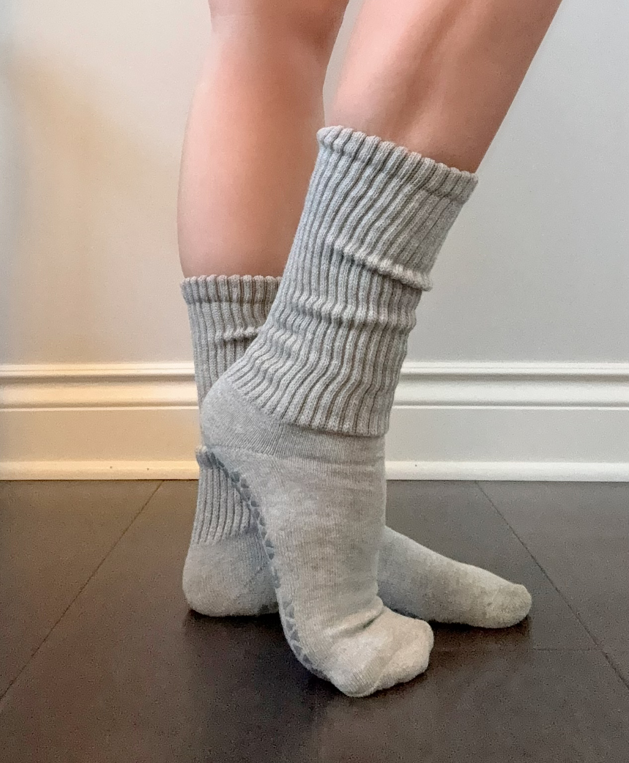 Scrunch Grip Sock